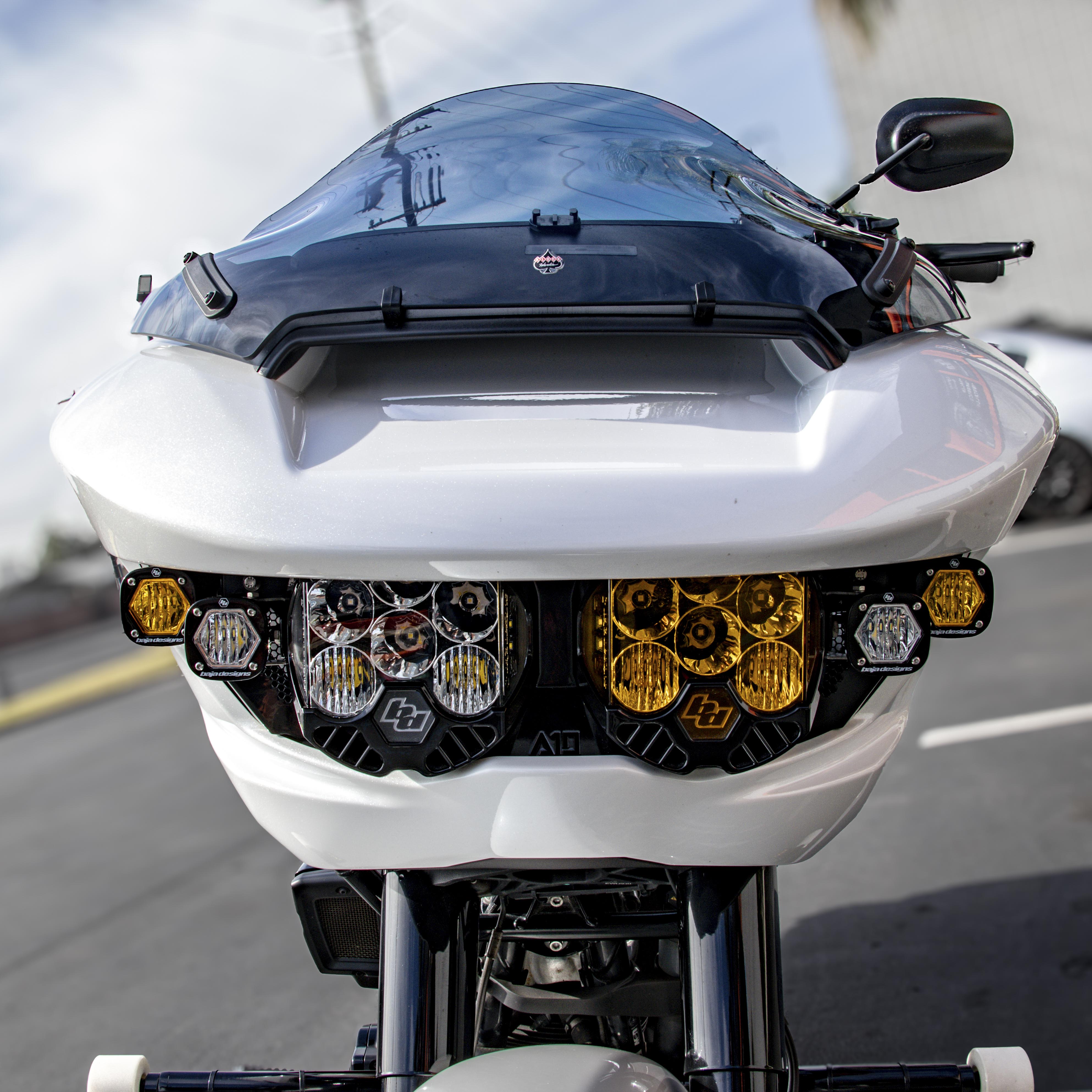 A10 Moto 2023.5+ Road Glide BAJA DESIGNS LP6 Lighting Combo