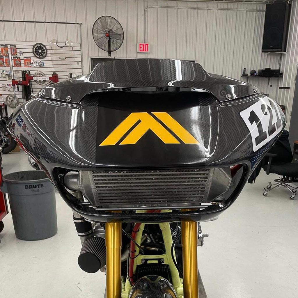 Carbon Visionary Carbon Fiber Numero Uno Road Glide Windshield