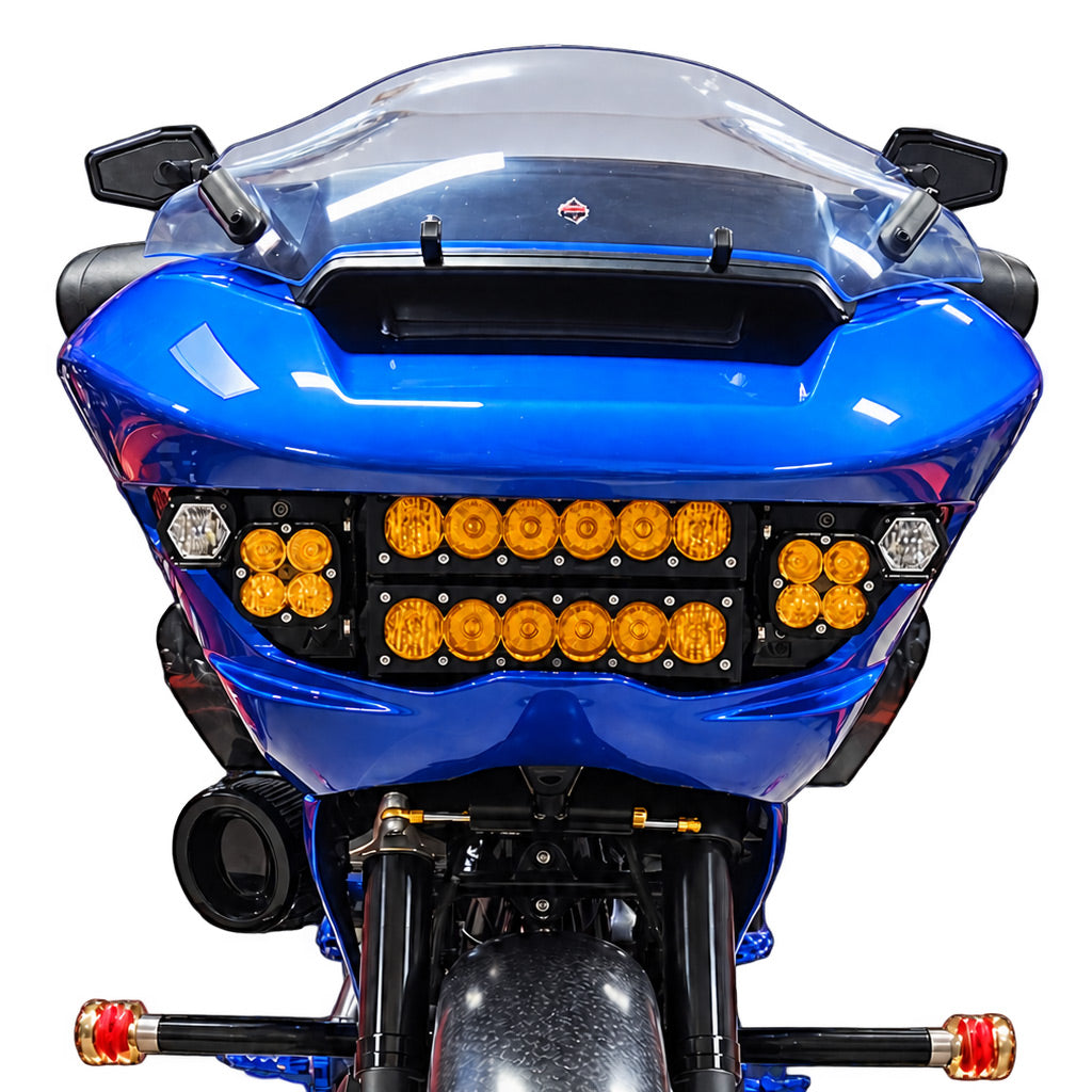 A10 Moto 2023.5+ Road Glide Incinerator 2.0 OnX6  Bar Lighting Kit