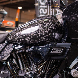 Carbon Visionary 24+ Carbon Fiber Gas Tank Skin - A10 Moto