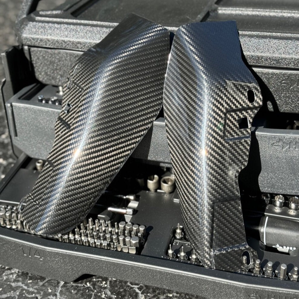 Carbon Visionary Carbon Fiber Mid-Frame Air Deflectors – A10 Moto
