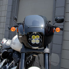 Load image into Gallery viewer, A10 Moto 3.5&quot; LP4 Mount for Low Rider S 1/4 Fairing and Stock Combo Kit