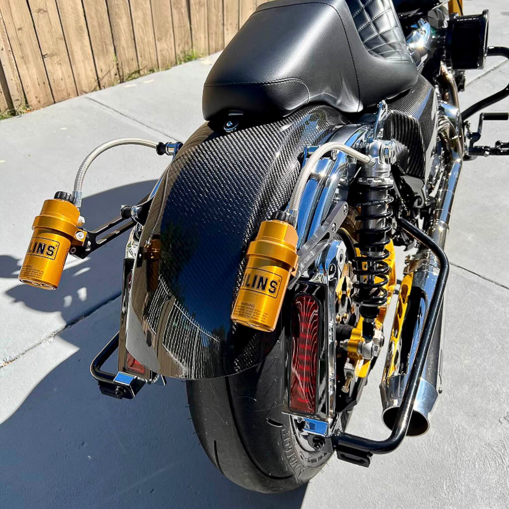 Carbon Visionary Carbon Fiber Short Performance Rear Fender
