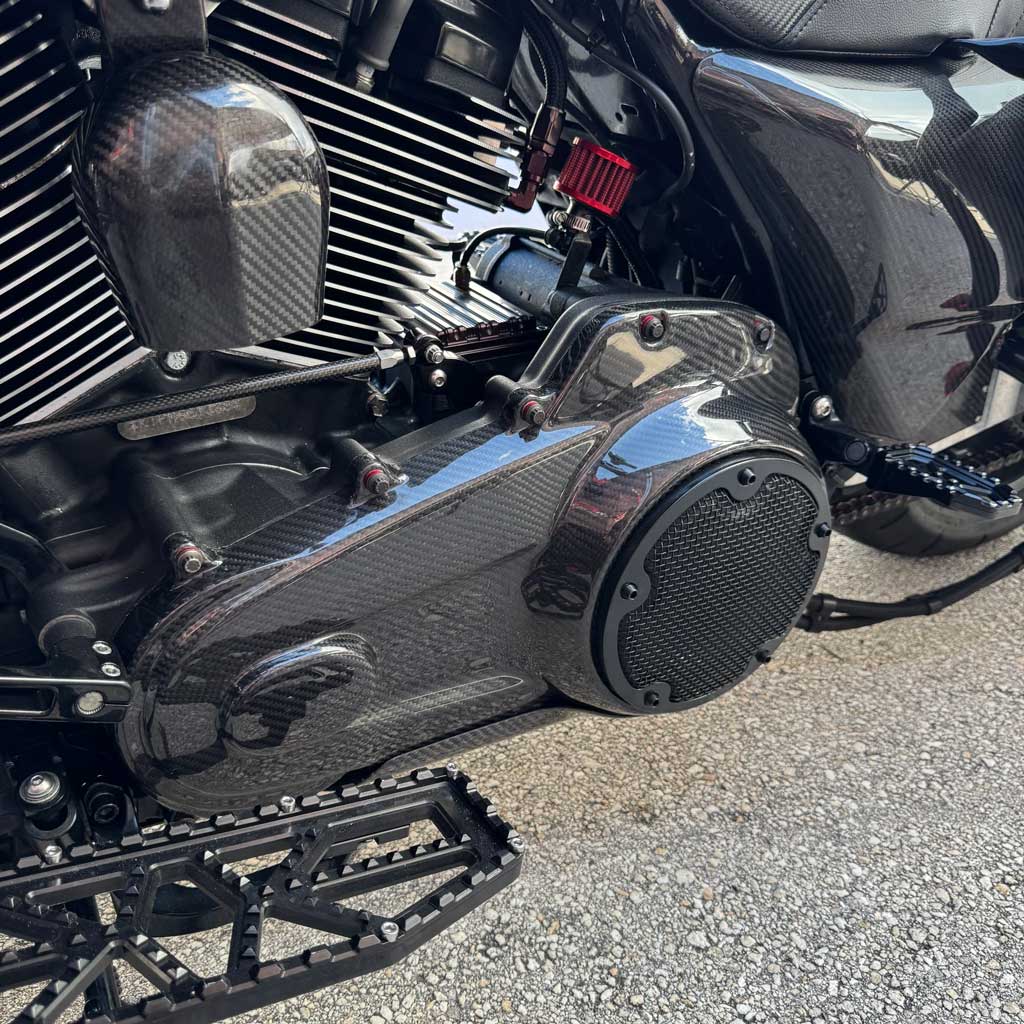 Carbon Visionary M8 Primary Cover H-D Touring