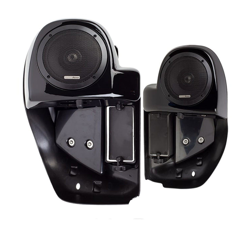Lower Vented Fairings w/ 6.5” Speakers for 1998-2013 Harley-Davidson Touring Motorcycles Gloss Pair - HD13.LVF