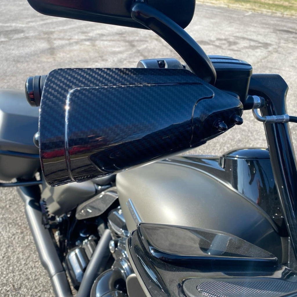 Guard Kit Carbon Visionary Carbon Fiber Hand Guards - Hand Guards Kit – A10 Moto