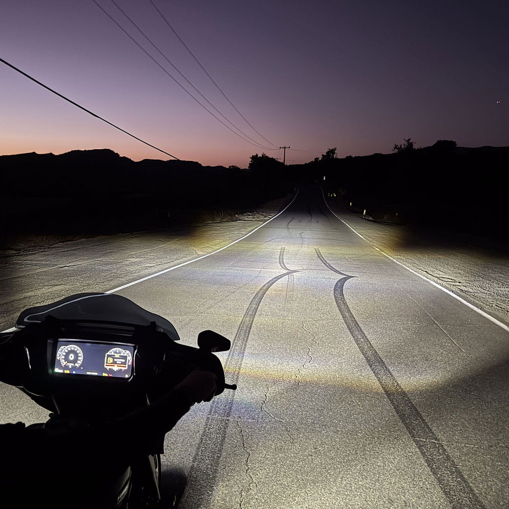 A10 Moto 15–23 HD Road Glide Baja Designs DOT LP6 Lighting Combo Kit