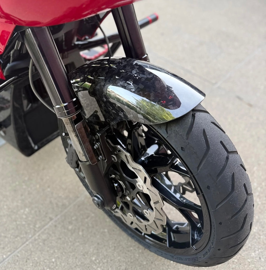 Carbon Visionary Carbon Fiber Short Racer - Front Fender