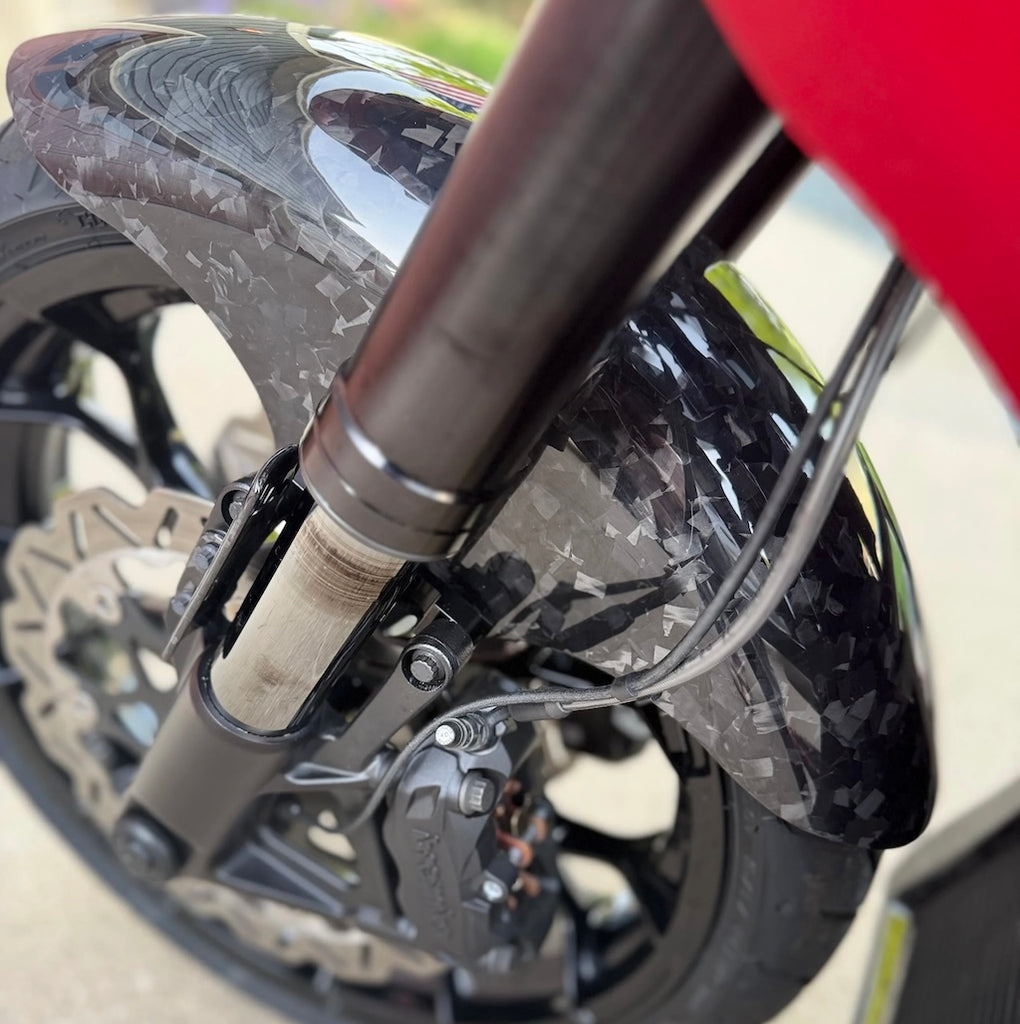 Carbon Visionary Carbon Fiber Short Racer - Front Fender