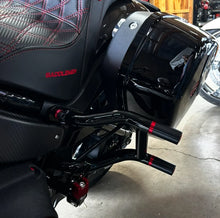 Load image into Gallery viewer, Santoro Heavy Hitter 3.0 Softail Rear Bag Guards 2018 - 2026