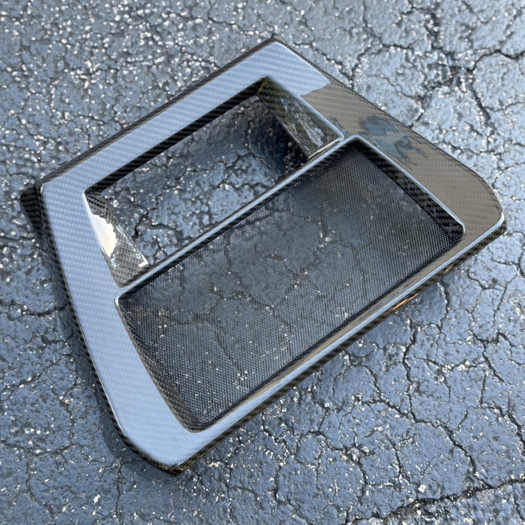 Carbon Visionary 24+ Chin Spoiler Radiator Cover