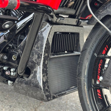 Load image into Gallery viewer, Carbon Visionary 24+ Chin Spoiler Radiator Cover