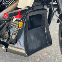 Load image into Gallery viewer, Carbon Visionary 24+ Chin Spoiler Radiator Cover