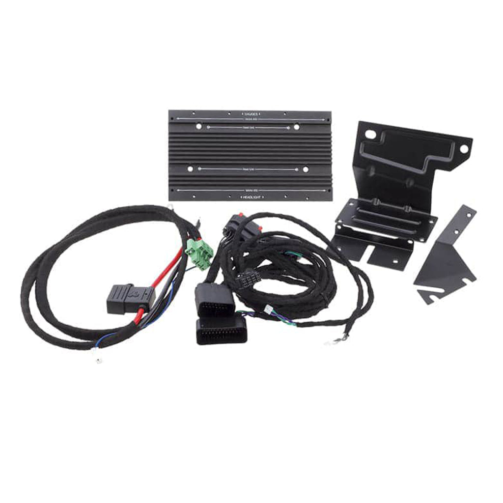 Installer-Friendly ATOM MINI Amplifier Bracket & Wiring Kit Harley Davidson® 1998-2013 Touring Models - HD13.AWK