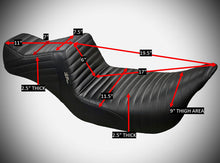 Load image into Gallery viewer, Le Pera TailWhip Seat Daddy Long Legs for Harley Davidson Touring Models 2008-2023
