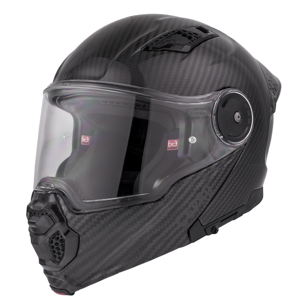 D.O.T. & ECE Daytona C6 PRO- Grey Carbon Fiber