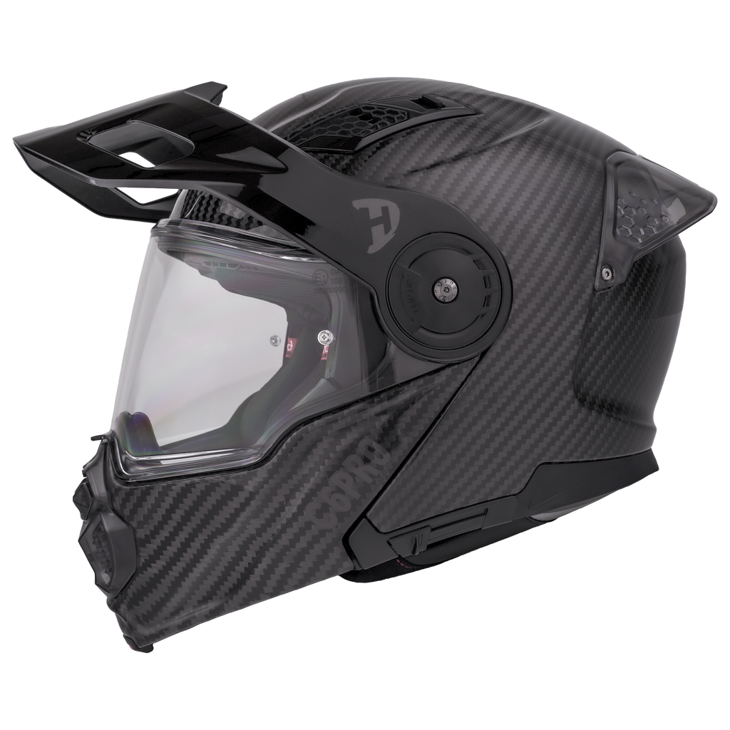 D.O.T. & ECE Daytona C6 PRO- Grey Carbon Fiber