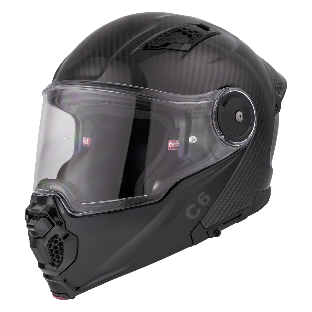 D.O.T. & ECE Daytona C6- Grey Carbon Fiber