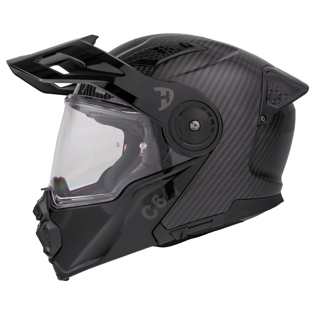 D.O.T. & ECE Daytona C6- Grey Carbon Fiber