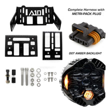 Load image into Gallery viewer, A10 MOTO Universal 3.5" DOT LP6 Memphis Shades Road Warrior Lighting Combo Kit