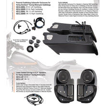 Load image into Gallery viewer, Lower Vented Fairings w/ 6.5” Speakers for 2014+ Harley-Davidson Touring Motorcycles Gloss Pair - HD14.LVF