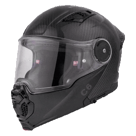 D.O.T. & ECE Daytona C6 PRO- Grey Carbon Fiber