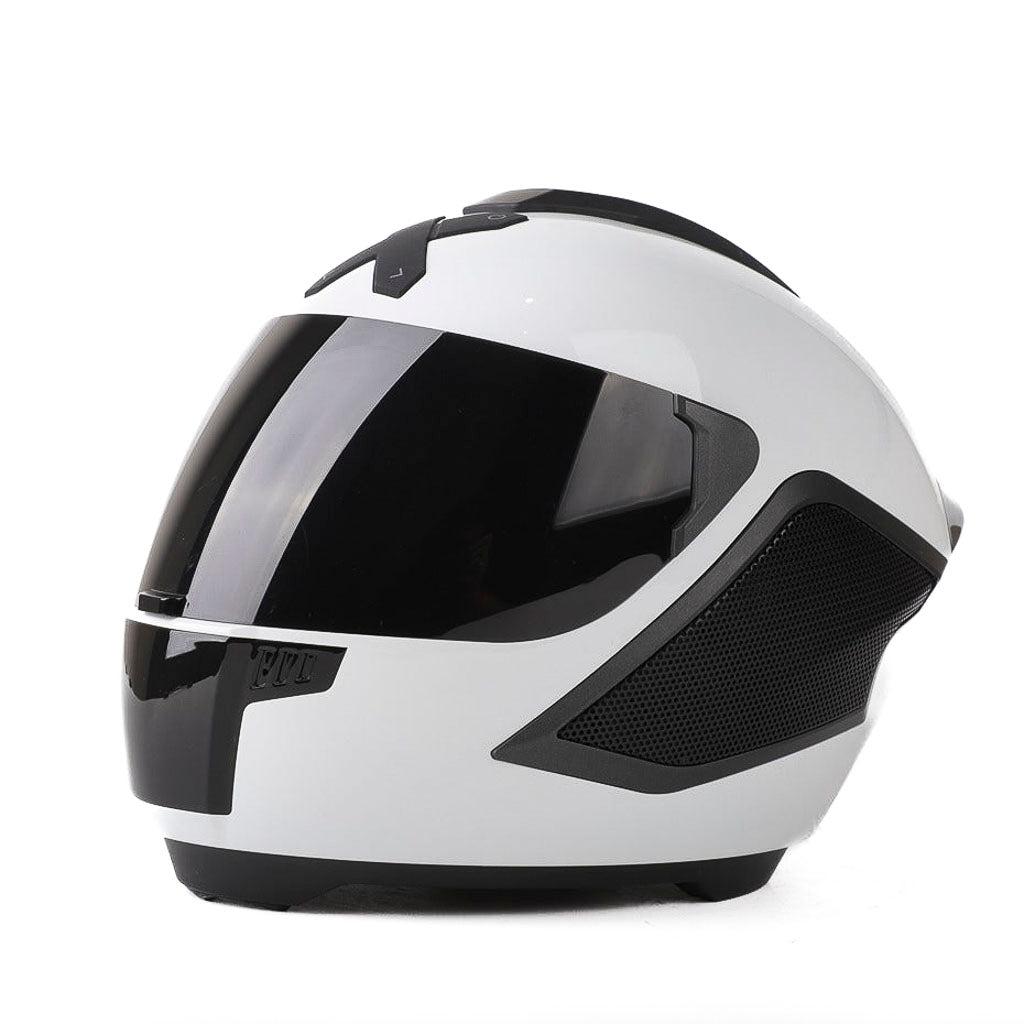 LEXIN Bassbucket Bluetooth Speaker, Gloss White