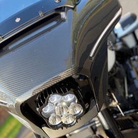 Carbon Visionary 24+ Vampire - Street Glide Batwing - A10 Moto