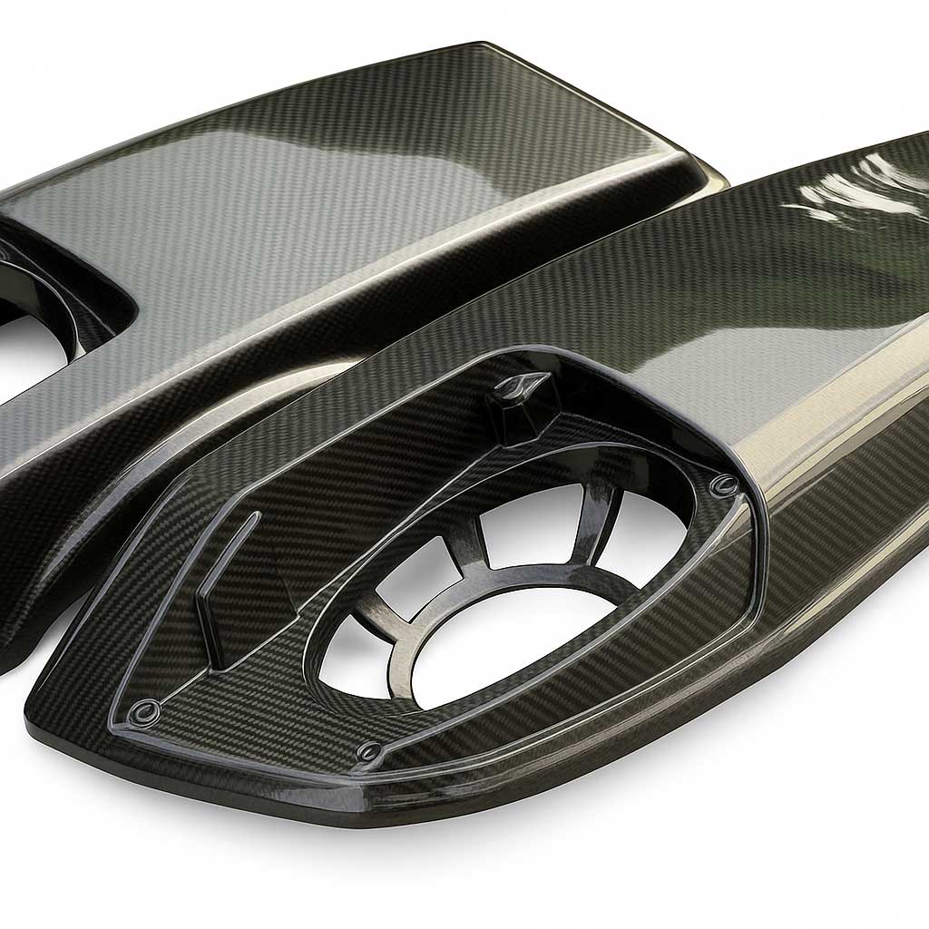 Carbon Visionary 24+ Saddle Bags (Speakers Lids Only)