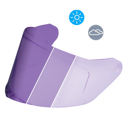 Viper Shield Outer- Photochromic Purple