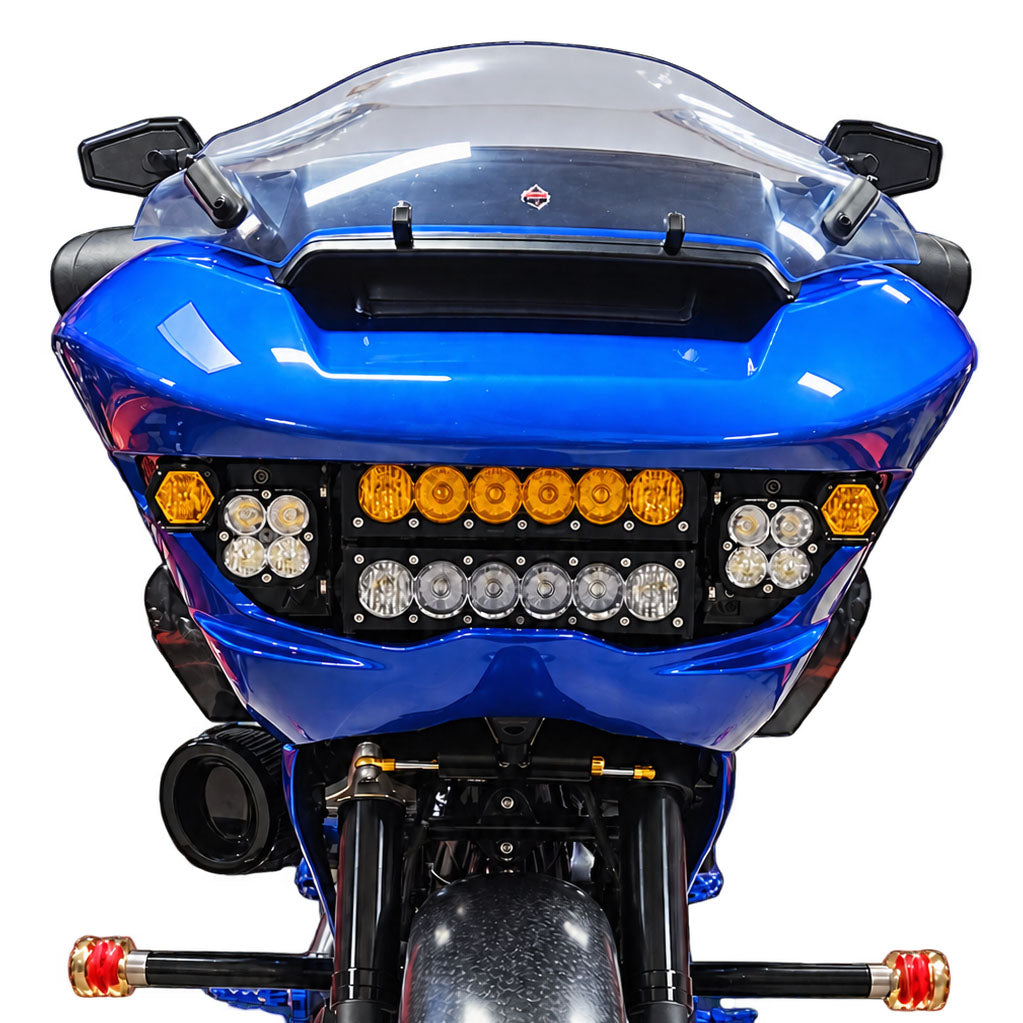 A10 Moto 2023.5+ Road Glide Incinerator 2.0 OnX6  Bar Lighting Kit