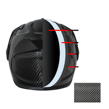 Load image into Gallery viewer, D.O.T. &amp; ECE Daytona C6 PRO- Grey Carbon Fiber