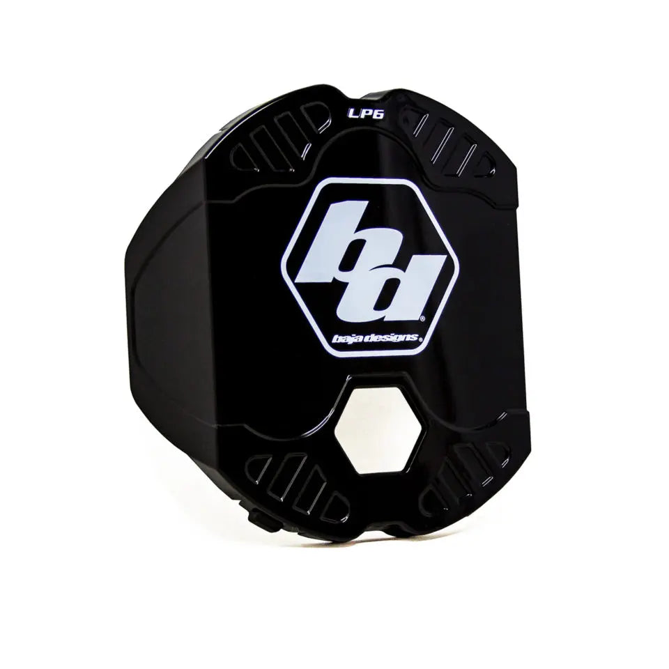 パーツ Baja Designs 38-8001 Rock Guard Black Baja Designs LP6 Single Rock Guards – A10 Moto