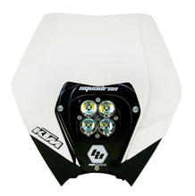 Load image into Gallery viewer, KTM Headlight Kit AC 08-13 w/ Headlight Shell White Squadron Sport Baja Designs-557061AC