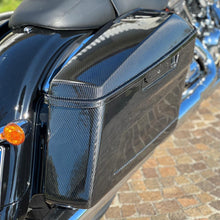 Load image into Gallery viewer, Carbon Visionary Next Generation Carbon Fiber Saddle Bags + Lids