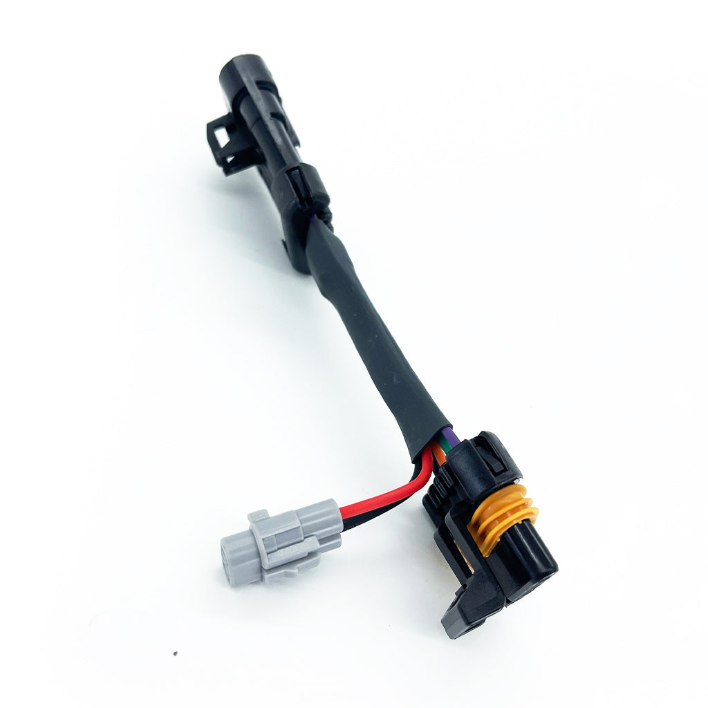 A10 Moto H4 to H4 add 12V Accy Adapter for Turn Signals