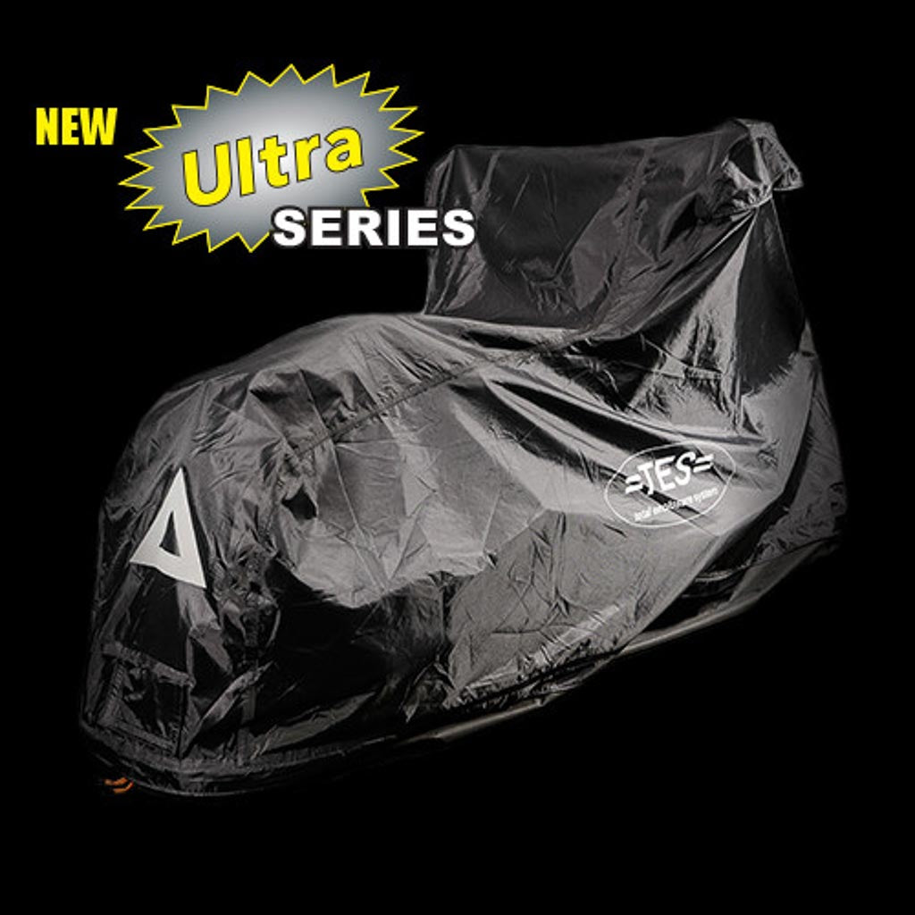 Large Totally Enclosed Motorcycle Cover sport bikes, small cruisers - U105M1C