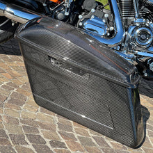 Load image into Gallery viewer, Carbon Visionary Next Generation Carbon Fiber Saddle Bags + Lids