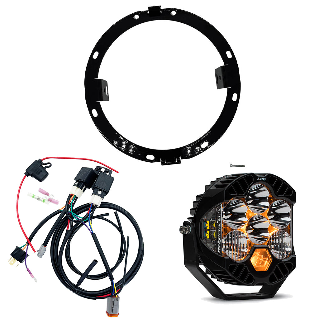 A10 Moto 96- Present Road King Baja Designs LP6 Lighting