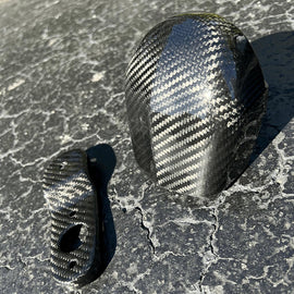 Carbon Visionary Carbon Fiber Horn Cover + Bracket